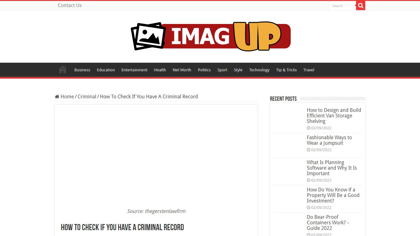 How To Check If You Have A Criminal Record - Imagup